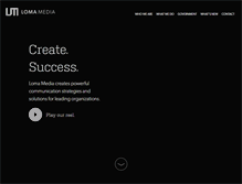 Tablet Screenshot of lomamedia.com